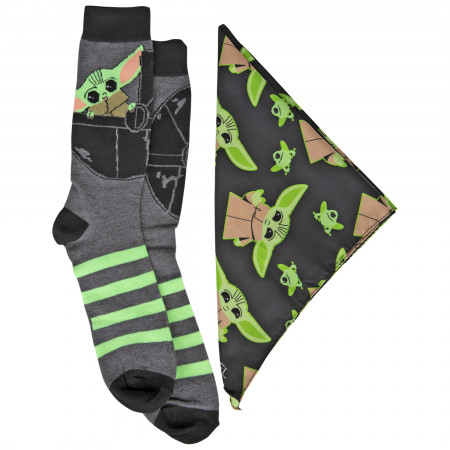 Star Wars The Child Grogu Crew Sock and Face Mask Combo